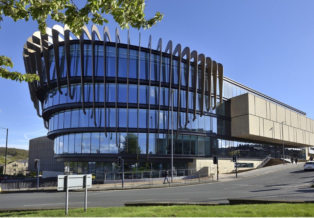 oastler building at University of Huddersfield.