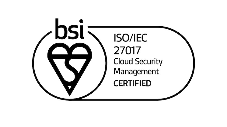 Security certificate ISOIEC 27017